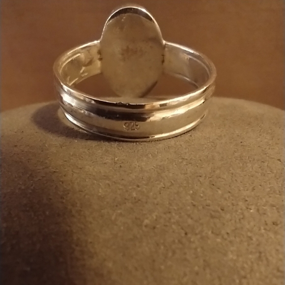 Baltic Amber 925 silver ring - Picture 4 of 7